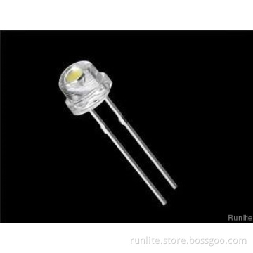 Φ5 Straw-hat  Neutral White LED Diode